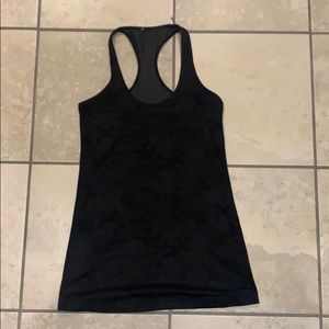 Lululemon black camo tank
